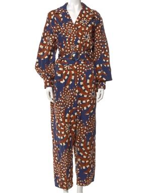 FARM Rio Mixed Banana Jumpsuit